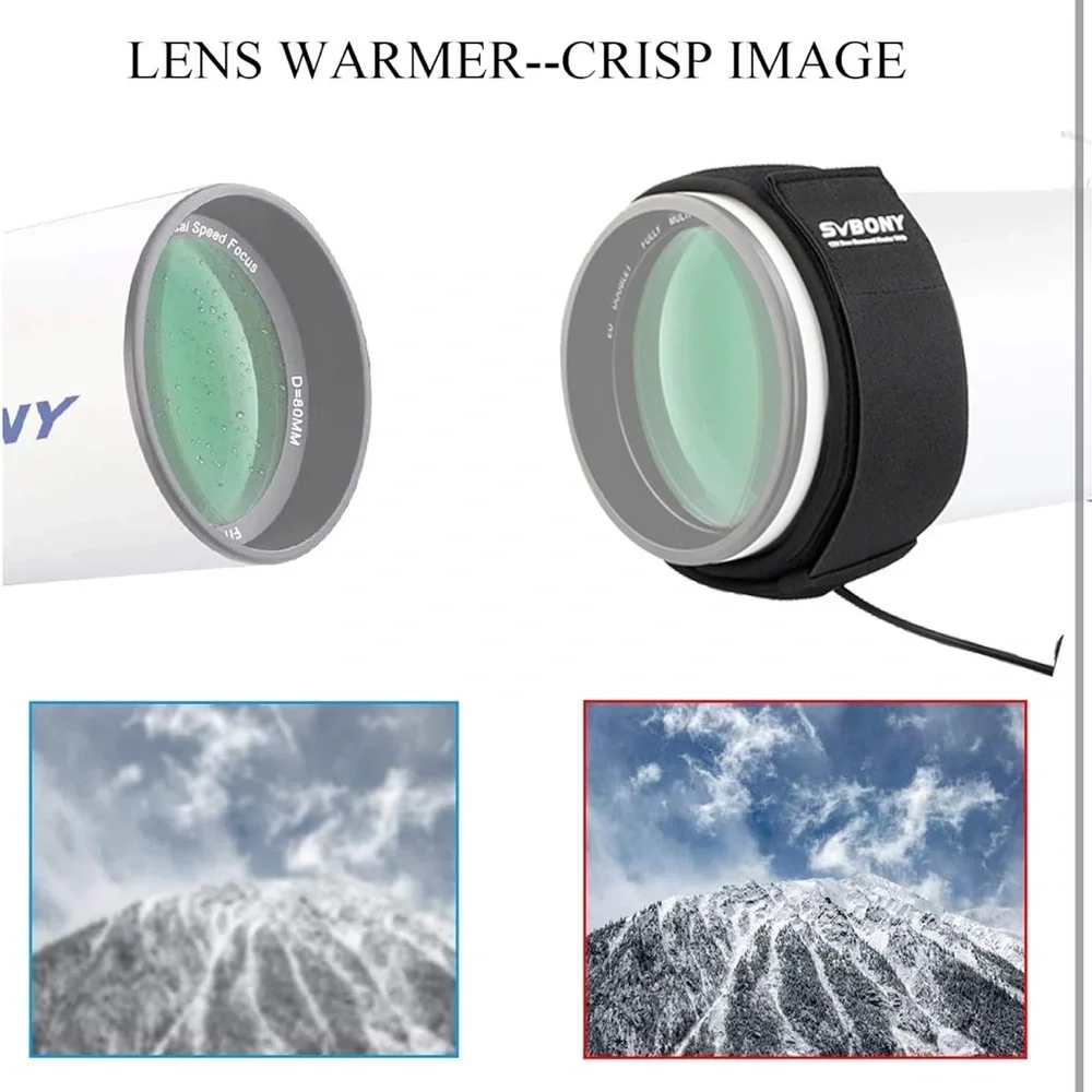 SV192 Dew Heater Strip 560mm Lens Heater Warmer for Telescope DSLR Camera‎